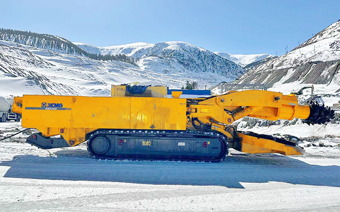 F10硬巖，徐工EBZ260單日掘進(jìn)破9米！