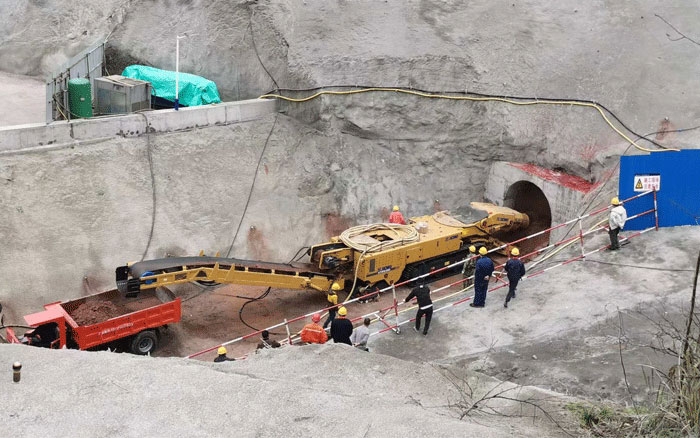 水利隧洞！徐工隧道掘進(jìn)機(jī)打通關(guān)鍵一環(huán)！