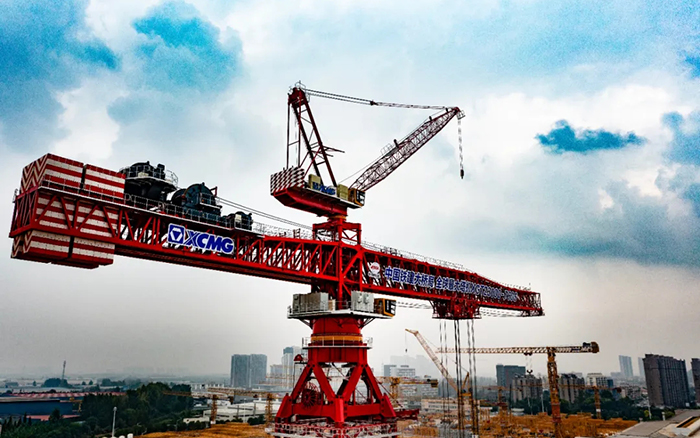 23000噸米！徐工“全球最大塔機”下線交付！