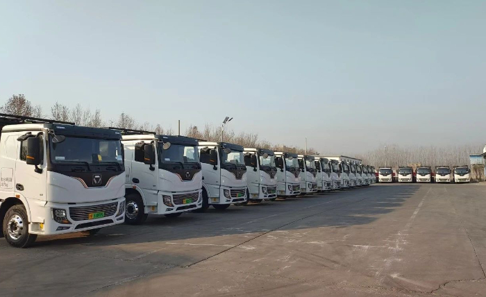 首批交付！徐工純電動(dòng)牽引車開進(jìn)山東聊城