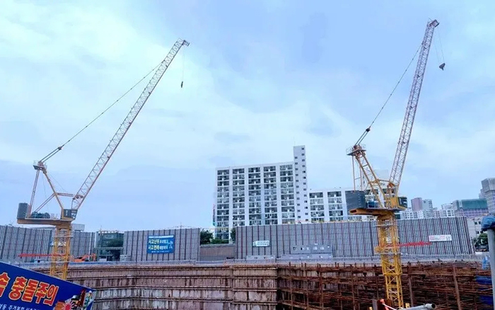 閃耀韓國 | 徐工塔機(jī)深耕海外高端市場