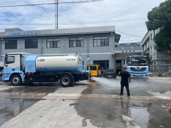 “滬”動綠色！徐工新能源環(huán)衛(wèi)裝備亮相上海推介會