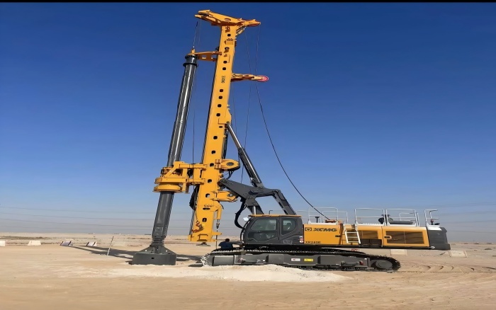 提速中東房建！徐工旋挖鉆機(jī)單日累計(jì)進(jìn)尺200m