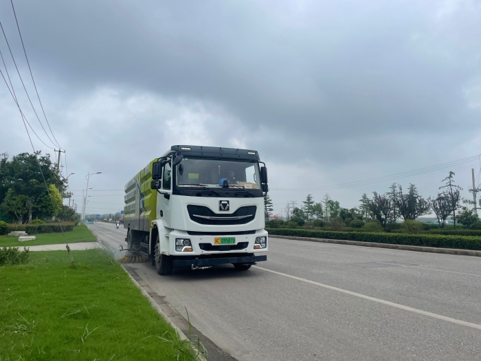 多拉快跑不費電！一起看看徐州街頭的“綠色衛(wèi)士”