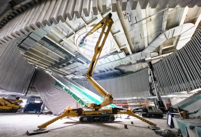 狹窄+跨障？徐工XGA26X-Li“蜘蛛俠”專治難題