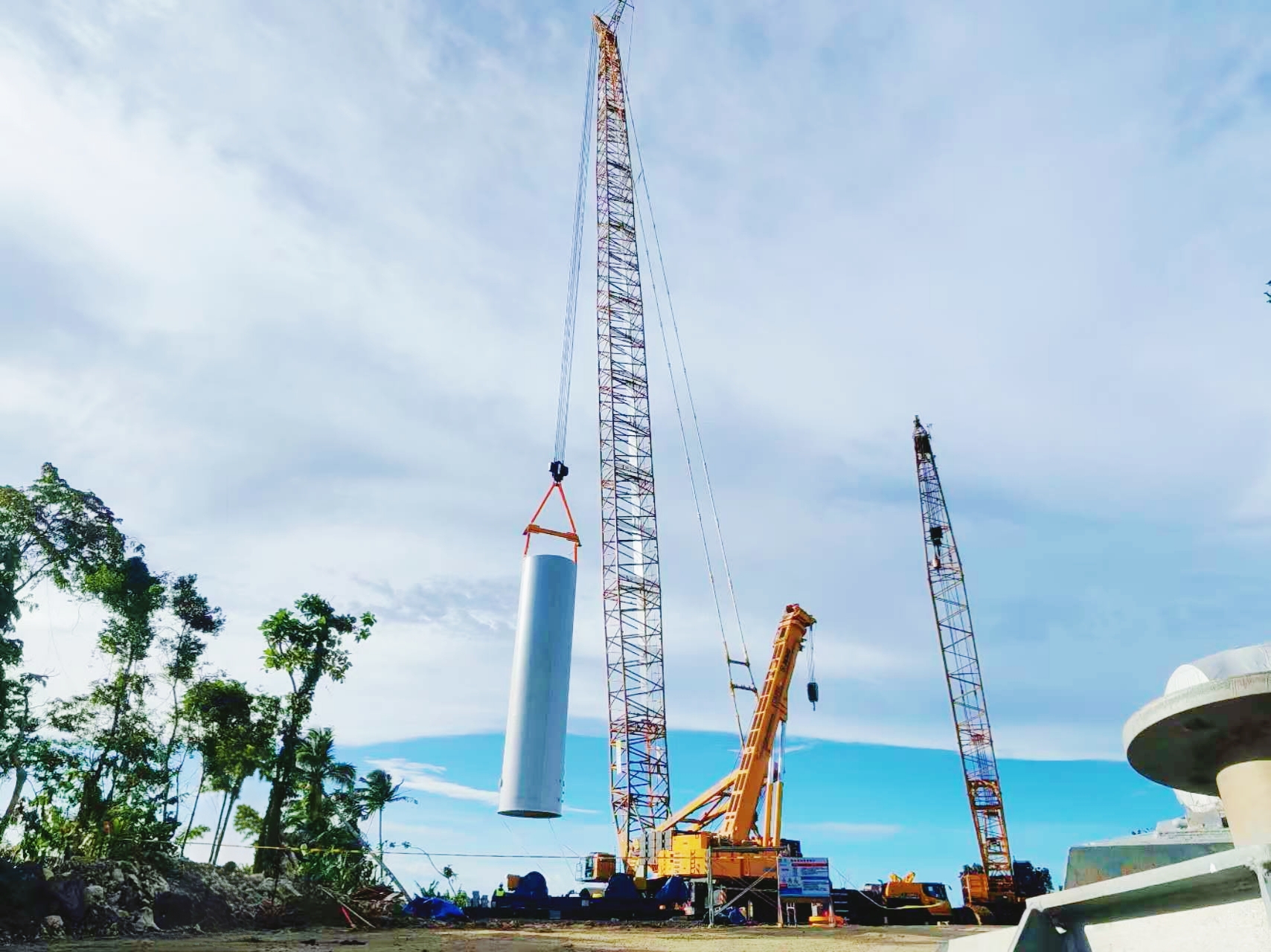 XLC15000-IA助力菲律賓千噸級風(fēng)電項目首吊告捷